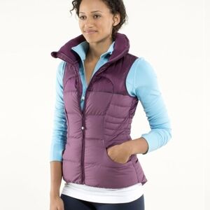 Lululemon Fluffin' Awesome Vest Plum